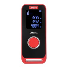 Rechargeable laser distance meter, 60m; LCD; Li-ion, Type-C, UNI-T