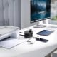 Ilgiklis 3 AC lizdai 1.5m su USB krovikliu (30W 2x USB A, 2x USB C)  PowerCombo BASEUS