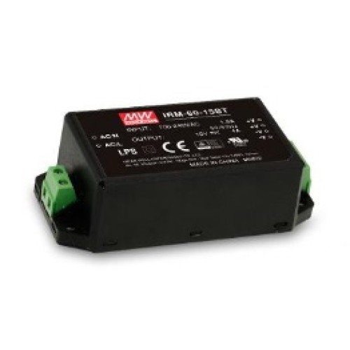 Switching power supply 24V 2.5A with block MEAN WELL Switching power supply 24V 2.5A with block MEAN WELL