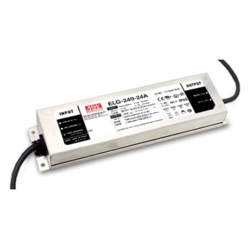 Switching power supply LED 24V 10A, PFC, IP67, MEAN WELL Switching power supply LED 24V 10A, PFC, IP67, MEAN WELL