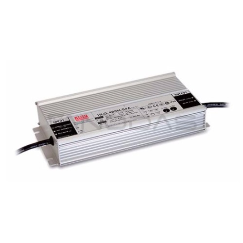 High efficiency LED power supply 24V 20A, dimming, PFC, IP67, Mean Well High efficiency LED power supply 24V 20A, dimming, PFC, IP67, Mean Well