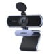 Webcam USB FHD 2K with noise-canceling microphone, privacy cover
