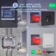 Išmani relė / jungiklis su sauso kontakto jungtimis, 1 kanalo, su galios matavimu, ZigBee 2MQTT, TUYA