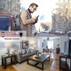 Išmanioji įmontuojama rozetė Wi-Fi, 2300W, su laikmačio funkcija, TUYA, WOOX