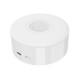 Smart ZigBee indoor wireless siren, ≥85dB, 5V DC, with rechargeable battery, white, WOOX