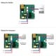 Smart, portable thermostat for boiler or thermo valves, Wi-fi TUYA + RF
