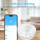 Smart ZigBee wireless indoor smoke sensor with siren 85dB, 1x CR123A 3V, TUYA / Smart Life