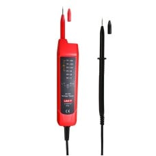 Įtampos testeris, auto AC/DC, CAT III 400V, 6V-400V, IP54, UNI-T