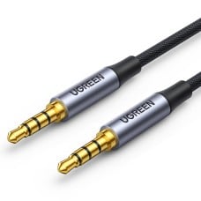 UGREEN cable 3.5mm 4pin plug - 3.5mm plug 4pin 1m AV183 - Black