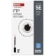 Kabelis F/UTP CAT5e 24AWG (juodas, lauko salygoms), viengyslis, varinis, Eca