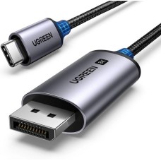 Cable USB C male - DisplayPort male 8K 60Hz 1m black CM556 UGREEN