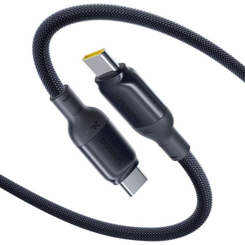 Kabelis USB C - USB C 2m 240W Cosmic Black PicoGo BASEUS Kabelis USB C - USB C 2m 240W Cosmic Black PicoGo BASEUS