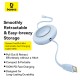 Cable USB C - USB C plugs 100W 2m winding Galaxy Blue Free2Pull BASEUS