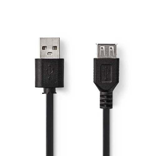 Kabelis USB2.0 A kištukas - A lizdas 2.0m Kabelis USB2.0 A kištukas - A lizdas 2.0m