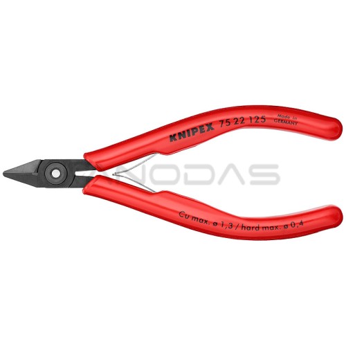 Kandyklės elektronikai 125mm, 75 22 125 KNIPEX Kandyklės elektronikai 125mm, 75 22 125 KNIPEX