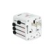 Kelioninis tinklo kroviklis 2x USB lizdai 5V 2400 mA EU/US/UK/AU kištukai, SKROSS