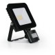 LED floodlight 230Vac 20W 1600lm 2700K - 6500K, CCT, with PIR sensor, IP44, smart Wi-Fi, app controllable, TUYA, WOOX