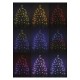 LED garland, 230Vac, 16m, 160 x LED, RGB, controller, IR remote control, EMOS