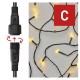 LED garland, 30Vdc, 10m, 100 x LED, warm white, connectable, without power supply, EMOS