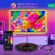 LED juostos komplektas su Bluetooth valdikliu, TV USB, RGB, 2m, 5W, TUYA / Smart Life, NOUS