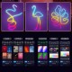 LED Strip NEON FLEX Kit RGB Digital SPI 5 Meters with Wi-Fi TUYA Controller