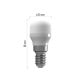 LED bulb for refrigerator E14 2.3W (25W) 255lm neutral white LED bulb for refrigerator E14 2.3W (25W) 255lm neutral white