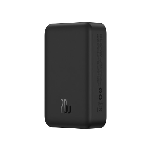 LiPo išorinis akumuliatorius (Powerbank) 20000mAh 20W su bevieliu QI krovimu 15W charger, su magnetu Magsafe suderinamas EnerFill FM41 BASEUS LiPo išorinis akumuliatorius (Powerbank) 20000mAh 20W su bevieliu QI krovimu 15W charger, su magnetu Magsafe suderinamas EnerFill FM41 BASEUS