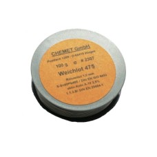 Soldering wire Sn60/Pb40 1.00mm 100g with flux Chemet