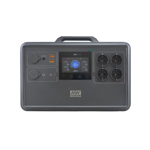 Mean Well Kilnojama energijos stotelė 2400W 2240Wh LiFePO4 Mean Well Kilnojama energijos stotelė 2400W 2240Wh LiFePO4