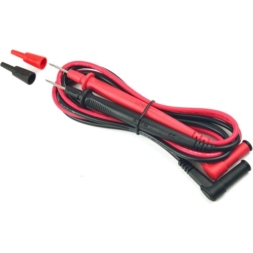 Multimetro laidai 0.9 m, 115 mm, CAT III 1000 V / CAT IV 600 V 10 A, EN 61010-031 A1: 2015, UNI-T Multimetro laidai 0.9 m, 115 mm, CAT III 1000 V / CAT IV 600 V 10 A, EN 61010-031 A1: 2015, UNI-T