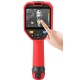 Professional thermal imaging camera, 256x192, -20-550°C, 56°×42.2°, 25Hz, 3.5' IPS lit.j, ekr., 5MP, P54, Wi-Fi live, 32GB Micro SD, UNI-T