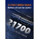 Rankinis žibintuvėlis, 20W, 1700lm, IP44, įkraunamas USB C, su 21700 4000mAh baterija
