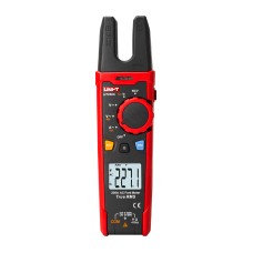 Fork current meter CAT II 1000V, CAT III 600V; DC/AC 1000V; AC 200A; 60MΩ; 10KHz; NCV; TRMS; UNI-T