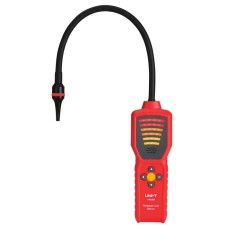 Refrigerant leak detector: long-life semiconductor sensor, sensitivity: 3g/a; 6-sensitivity levels; CFCs, HCFCs, HFCs, UNI-T