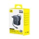 Sieninis įkroviklis EnerCore CJ11 100W USB-A + USB-C su ištraukiamu USB-C kabeliu 0.8m, juodas