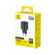 Sieninis įkroviklis EnerFill FN22 45W USB-C QC PD, juodas