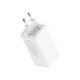 Wall charger GaN6 Pro 100W 2xUSB-A + 2xUSB-C QC PD with USB-C cable 1m, white