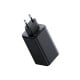 Wall charger GaN6 Pro 100W 2xUSB-A + 2xUSB-C QC PD with USB-C cable 1m, black