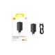 Wall charger GaN6 Pro 100W 2xUSB-A + 2xUSB-C QC PD with USB-C cable 1m, black