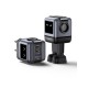 Sieninis įkroviklis Nexode Robot GaN 65W USB-A + 2xUSB-C QC4.0+ PD3.0, juodas