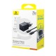 Sieninis įkroviklis Palm 20W USB-C QC3.0 PD3.0 su USB-C kabeliu 1m, juodas