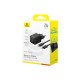 Sieninis įkroviklis Palm 20W USB + USB-C QC3.0 PD3.0 su USB-C kabeliu 1m, juodas