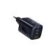 Wall charger PicoGo AE11 67W USB-A + 2xUSB-C QC PD, black