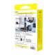 Sieninis įkroviklis PicoGo AE21 100W USB-A + 2xUSB-C QC PD su ekranu, juodas Sieninis įkroviklis PicoGo AE21 100W USB-A + 2xUSB-C QC PD su ekranu, juodas