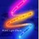 Skaitmeninės LED juostos komplektas su Wi-Fi valdikliu ir maitinimo šaltiniu, RGB IC, 5m, 24W, TUYA / Smart Life, NOUS