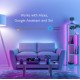 Skaitmeninės LED juostos komplektas su Wi-Fi valdikliu ir maitinimo šaltiniu, RGB IC, 5m, 24W, TUYA / Smart Life, NOUS