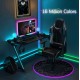 Skaitmeninės LED juostos komplektas su Wi-Fi valdikliu ir maitinimo šaltiniu, RGB IC, 5m, 24W, TUYA / Smart Life, NOUS