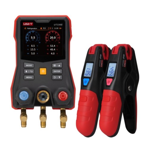 Skaitmeninis kolektorius su bevieliais T zondais, -1.00~+60.00 bar, IP54, Bluetooth, UNI-T Skaitmeninis kolektorius su bevieliais T zondais, -1.00~+60.00 bar, IP54, Bluetooth, UNI-T