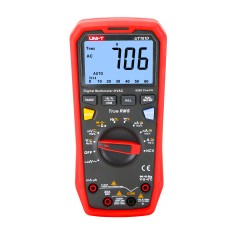 Digital multimeter, 1000V AC/DC, 20A AC/DC; 60MOm; 60mF; 10MHz; -40°C~1000°C; automatic range, UNI-T