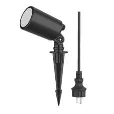 Sodo LED šviestuvas 230Vac, 7W 520lm 3000K - 6500K, RGB+CCT, IP65, išmanusis Wi-Fi, valdomas programėle, TUYA / Smart Life, WOOX